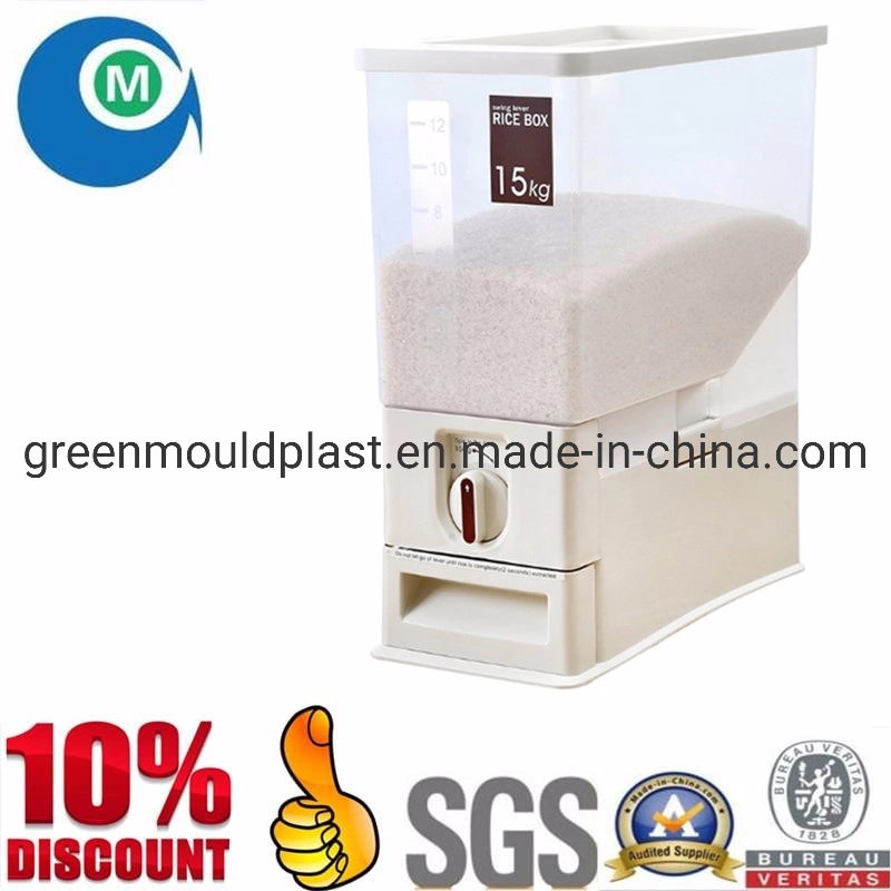 OEM Plastic Injection Rice Container Box Folding Mould Factory